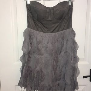 MM Couture Grey Dress- M